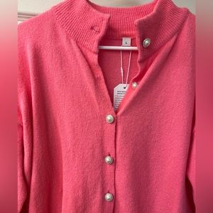 Barbie pink cardigan